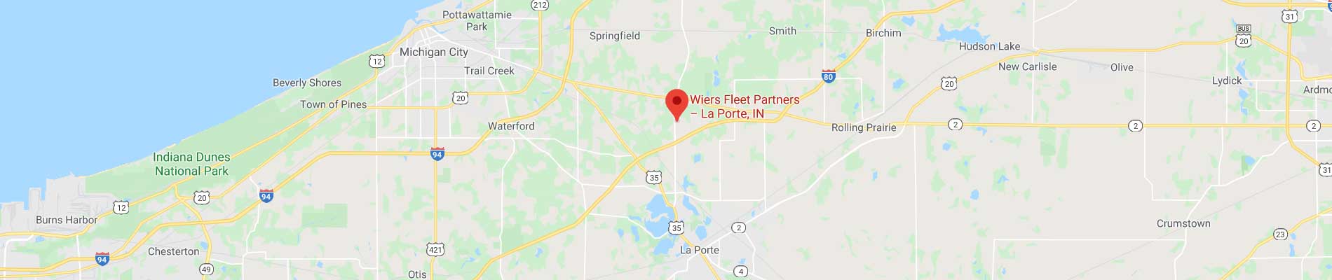 map location for Wiers fleet partners la porte, in