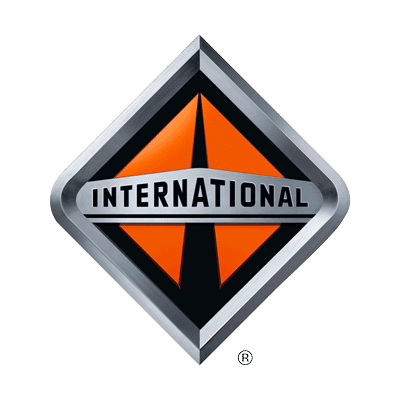 International Truck Dealership and Truck Repair Logo