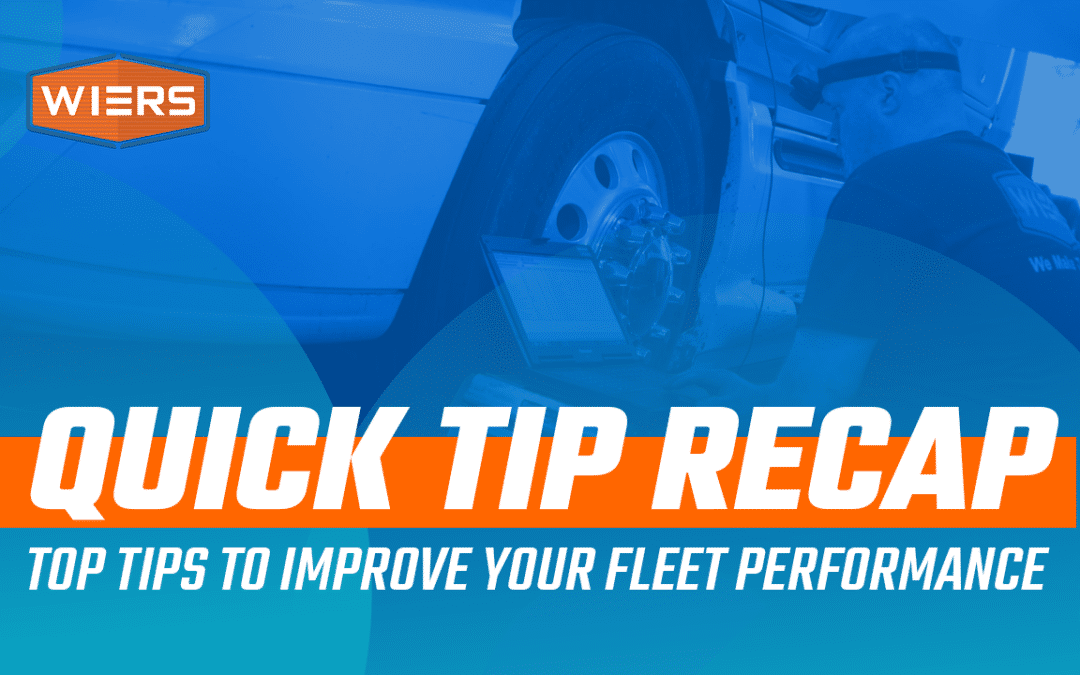 Top Tips to Improve Your Fleet Performance