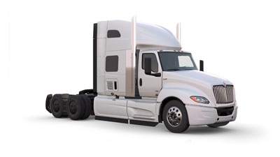 build-your-own-lt-truck TV Mockup showing vehicle telematics software