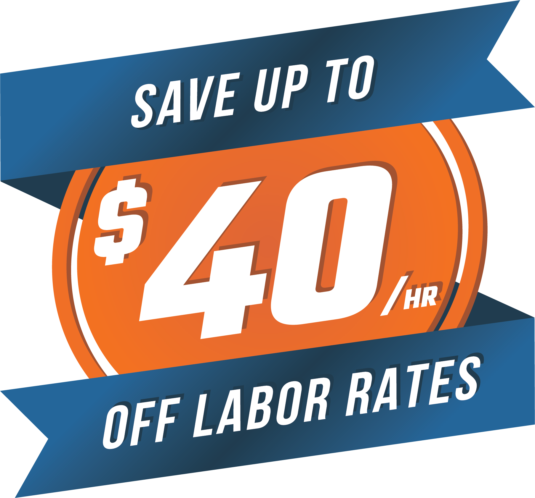 Save $40/HR on Labor