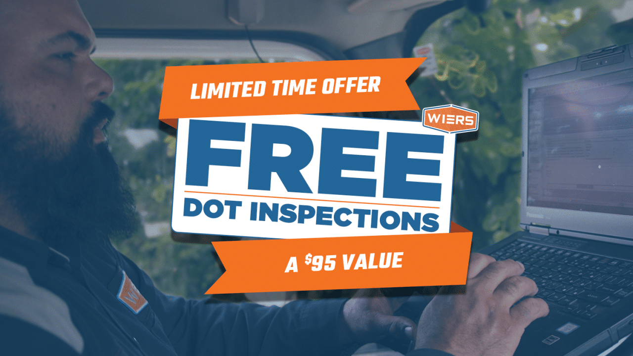 International Roadcheck with free DOT Inspection! Wiers